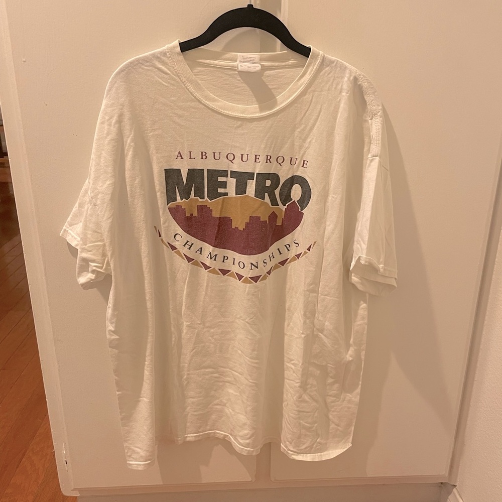 Albuquerque metro championships XL white short sleeve - Picture 1 of 3
